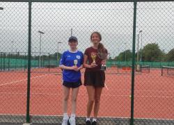 U14 Girls Winner: Marzanna Mantaj Runner Up: Margaret Menton
