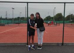 U16 Boys Runner Up Conor Matthews