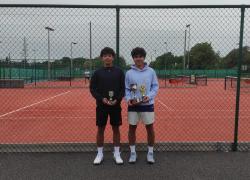U18 Boys Runner Up: Andres Leal Winner: Cesar Leal